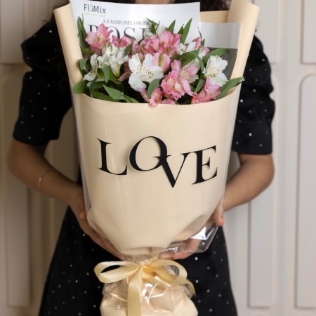 7 альстромерий микс